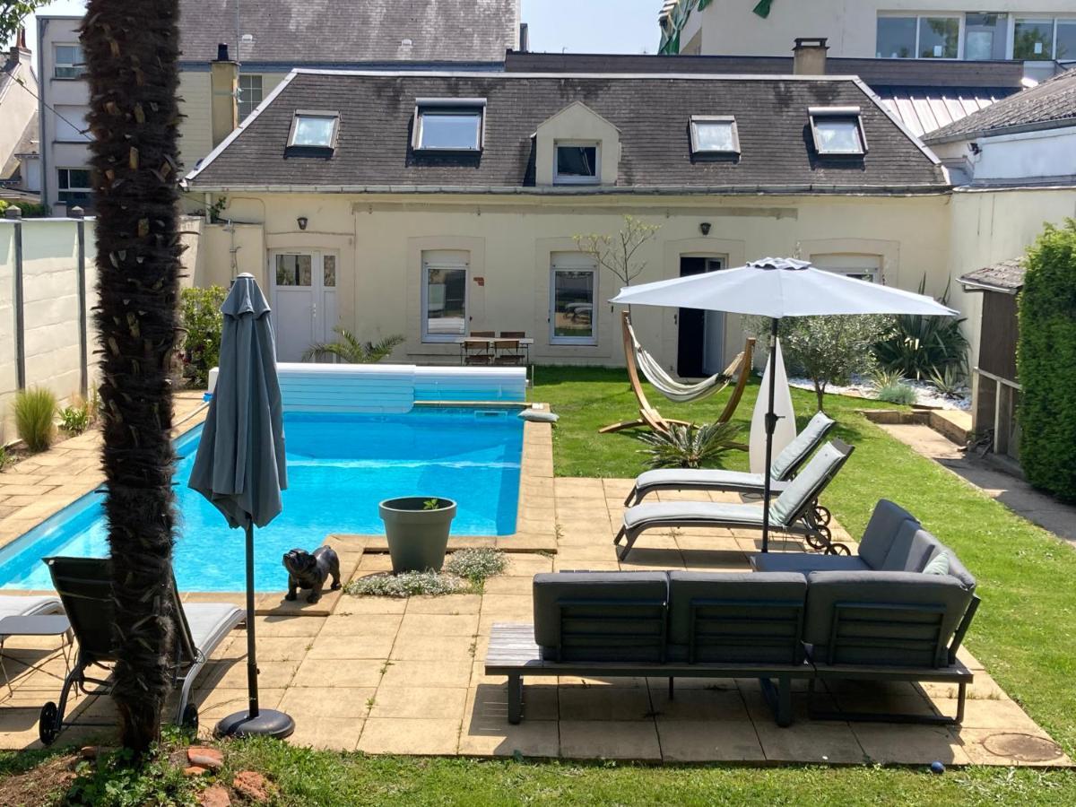 La Paisible - Maison 6 Pers Piscine - Le Mans Centre المظهر الخارجي الصورة
